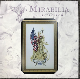 2026 Mirabilia The Lady Of The Flag Limited Edition Release Cross Stitch Pattern