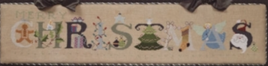 Christmas Cross Stitch Pattern leaflet Vicki Hastings Cricket Collection