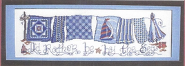 I'd Rather Be by the Sea Cross Stitch Pattern By Ursula Michaels