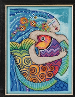 Ocean Song Mill Hill / Laurel Burch Counted Cross Stitch Kit