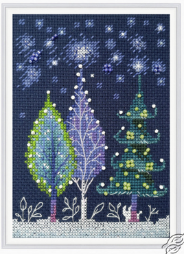 Dressed Up Counted Cross Stitch And Bead Kit by RTO