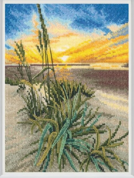 Sunset on the Sea Cross Stitch Kit By RTOM1020