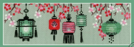 Chhinese Lanterns Counted Cross Stitch Kit by RIOLIS