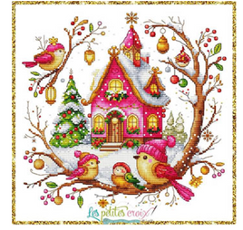Christmas Birds Song Cross Stitch Pattern By Les Petites Croix De Lucie
