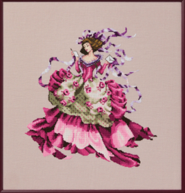 Pretty In Pink Mirabilia MD194 Pattern with Embellishment Pack