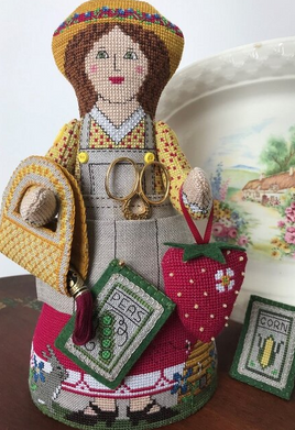 Flossy's Garden Cross Stitch Pattern By The Needles Notion