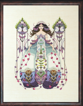 The Muse Cross Stitch Pattern by Mirabilia
