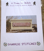 A Time to Stitch Cross Stitch Pattern By Sambrie Stitches Nashville Needlework Market 2026