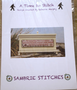 A Time to Stitch Cross Stitch Pattern By Sambrie Stitches Nashville Needlework Market 2026