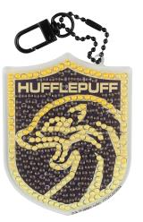 Harry Potter Hufflepuff Crest Charm Camelot Dots Diamond Art Kit 2.625"X3.14