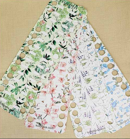 Floral Thread Organizers Pk of 4