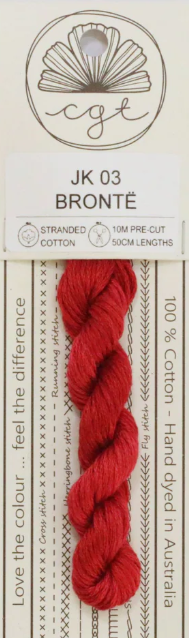 Bronte 6-Strand Hand Dyed Floss By Cottage Garden Threads