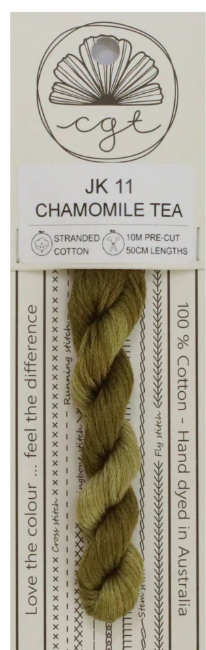 Chamomile 6-Strand Hand Dyed Floss By Cottage Garden Threads