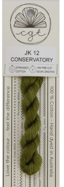 Conservatory 6-Strand Hand Dyed Floss By Cottage Garden Threads
