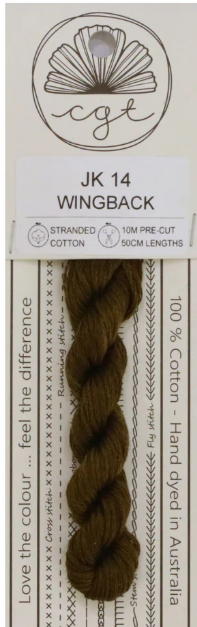 Wingback 6-Strand Hand Dyed Floss By Cottage Garden Threads