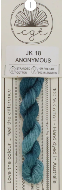 Anonymous 6-Strand Hand Dyed Floss By Cottage Garden Threads