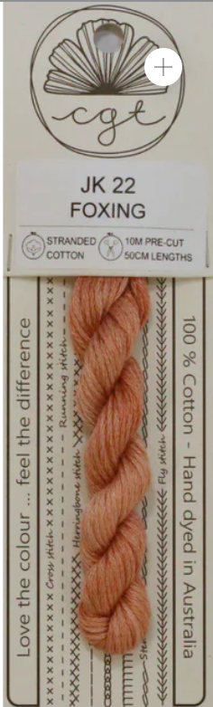 Foxing 6-Strand Hand Dyed Floss By Cottage Garden Threads