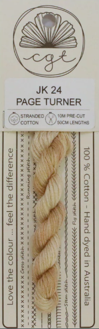 Page Turner 6-Strand Hand Dyed Floss By Cottage Garden Threads
