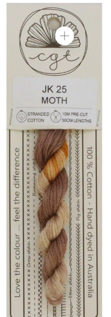 Moth 6-Strand Hand Dyed Floss By Cottage Garden Threads