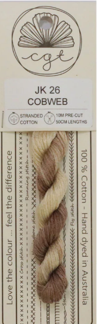 Cobweb 6-Strand Hand Dyed Floss By Cottage Garden Threads