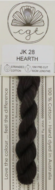 Hearth 6-Strand Hand Dyed Floss By Cottage Garden Threads