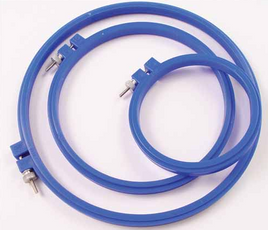 5" Plastic Embroidery Hoop - Colors Vary