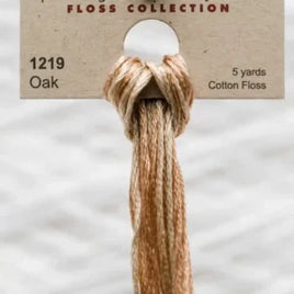 1219 Oak Dyed 6 Strand floss By Weeks Dye Works