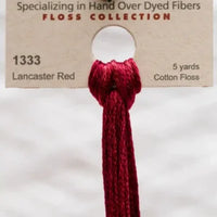 1333 Lancaster Red Dyed 6 Strand floss By Weeks Dye Works