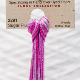 2291 Sugar Plum Dyed 6 Strand floss By Weeks Dye Works