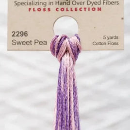 2296 Sweet Pea Dyed 6 Strand floss By Weeks Dye Works